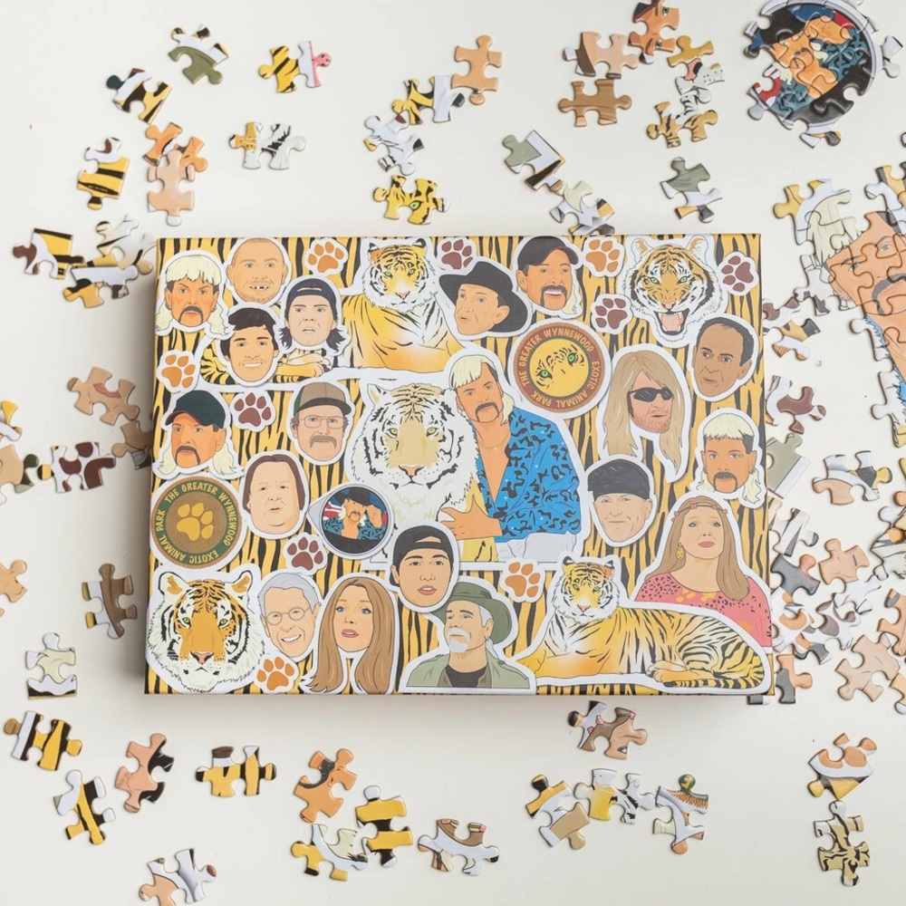 Tiger King Jigsaw Puzzle 500 💫